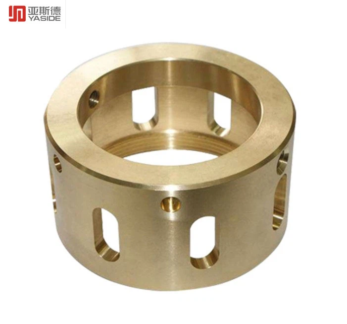 Yaside Large Size Copper CNC Machined Components